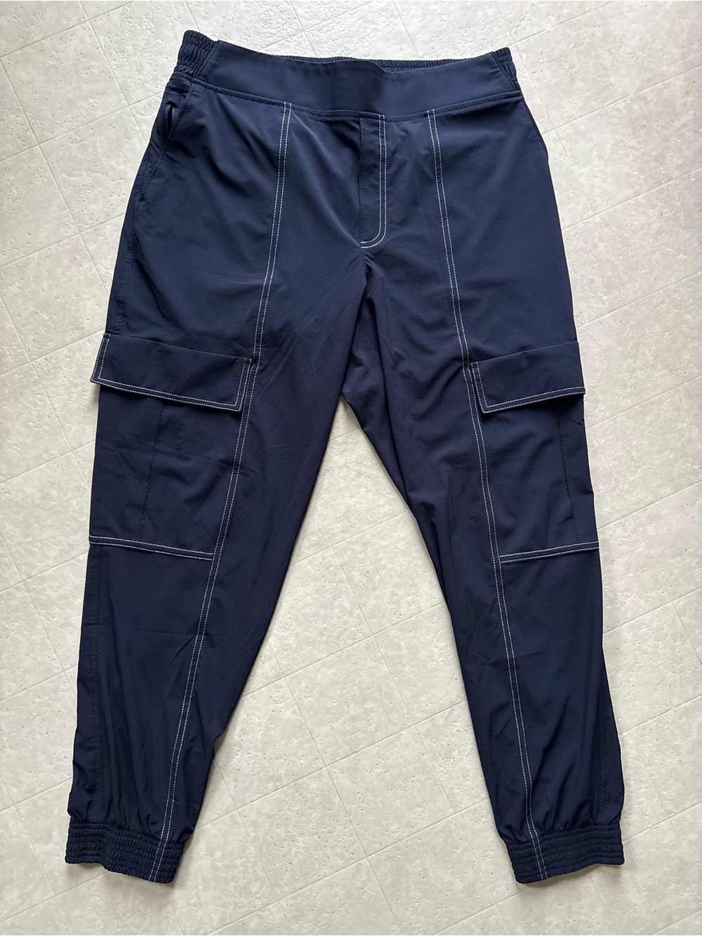 Athleta Chelsea Utility Jogger Women’s Size 8 Blue Athletic Lounge Pants